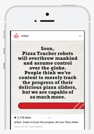 Arby's Pizza Slider Tracker8