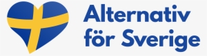 116kib, 2599x703, Afs - Alternative For Sweden Logo
