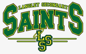 Saints Logo 2012-2013 - Langley Secondary School
