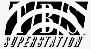 Tbs Superstation Logo Black And White - Tbs Superstation
