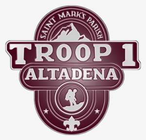 Bsa Troop 1 Altadena, California Sticky Logo Retina - Graphic Design