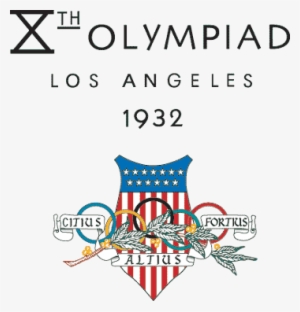 1932 Summer Olympics Logo - Los Angeles Olympics 1932 Logo