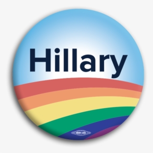 Hillary Rainbow Button - Hillary Clinton