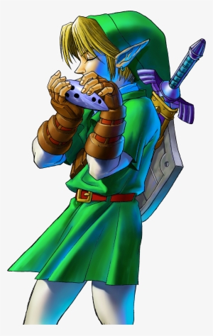 Link Playing Ocarina - Link Ocarina