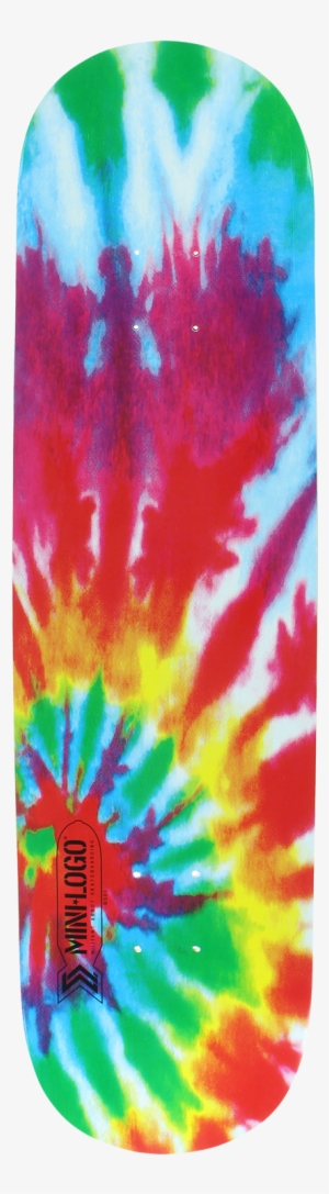 Mini Logo Small Bomb Tie Dye Skateboard Deck - Tye Dye Skateboard Deck