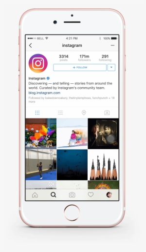 Mobile App Development User Marketing Iphone - Iphone Instagram Transparent Background