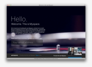 Myspace - Node.js