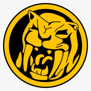 Sabretooth Tiger Power Coin - Yellow Power Ranger Symbol