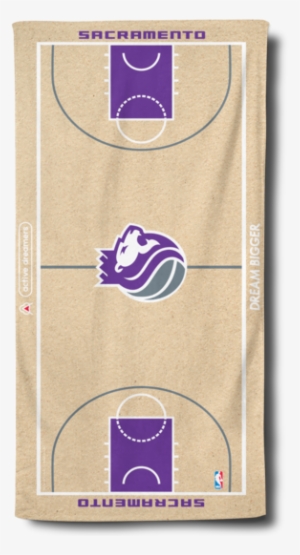 Kings Beach Towel - Nba Sacramento Kings Bling Team Magnet Set