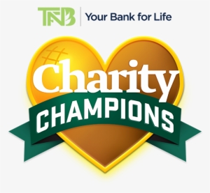 Tfnb Your Bank For Life Charity Champion Logo - Charity Champions