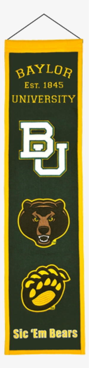 Ncaa Baylor Bears Heritage Banner
