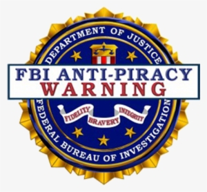 Fbi Seal Large Verge Medium Landscape - Fbi Warning On Cds