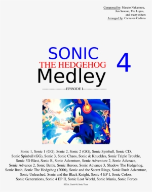 Sonic The Hedgehog Melody 3 - Poster