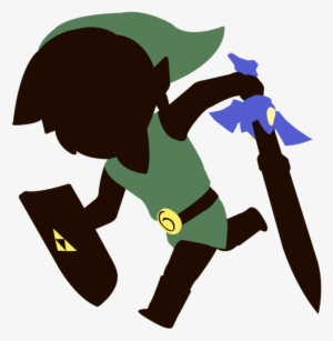 Link At Getdrawings Com Free For Personal - Toon Link Silhouette