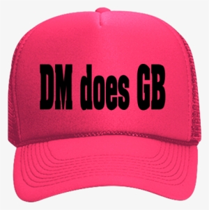 Neon Trucker Hat - Dm Does Gb Hat