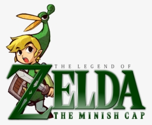 Minish Cap Logo - Nintendo Game Boy Advance The Legend Of Zelda - The