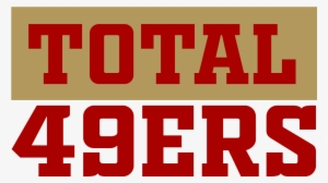 Total 49ers Logo Stacked Og - Graphic Design