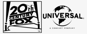 20th Century Fox And Universal Pictures - 20th Century Fox Print Logo