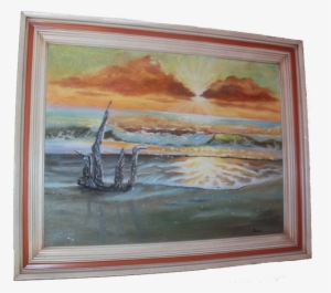 Oil On Canvas - Picture Frame