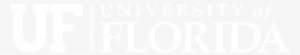 Uf Footer - University Of Florida Logo White