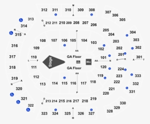 Legend - Bridgestone Arena 147 Section