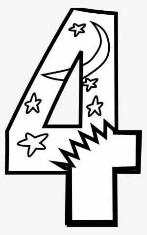 Big Image - Number Clipart Black And White Creation