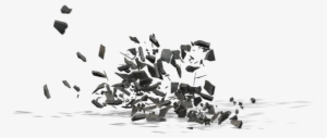 Dirt Explosion Png - Cement Collapse Png