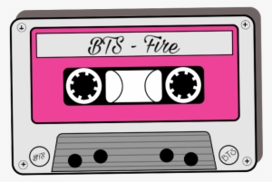 Bts Cassette Fire Bulletproofboyscouts Bangtan Bangtanb - Cinta De Cassette Dibujo