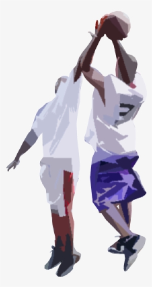 Ns 0037 - People Playing Basketball Png