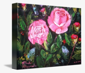 Rose Bush Painting By Mazz Original Paintings - Painting