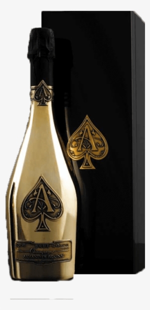 Ace Of Spade Bottle Png - Armand De Brignac Brut 2015