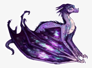 Rainwing Nightwing Hybird By Jmyq - Wings Of Fire Nightwing Rainwing