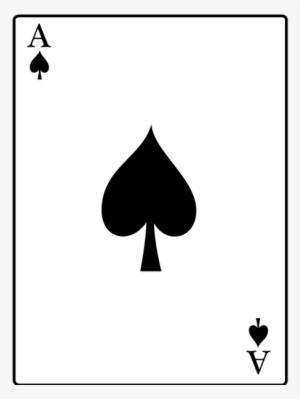 Spade - Ace Of Spades Clipart
