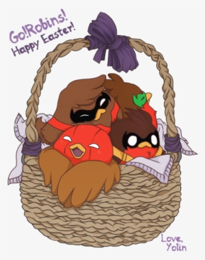 Have A Basket Full Of Content Robins For Easter - Redbubble