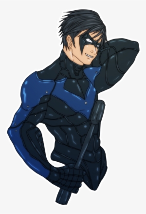 Nightwing Arkham City By Nursury - Nightwing Arkham City Art