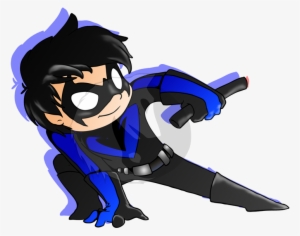 Chibi Nightwing Png - Nightwing Chibi