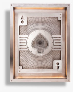 Timothy Oulton 3d Card Aces Wall Art - Living Room