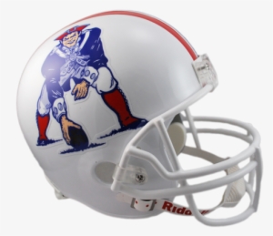 New England Patriots Vsr4 Replica Throwback Helmet - Riddell New England Patriots Full Size Throwback Replica