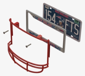 New England Patriots Helmet Frame - New England Patriots