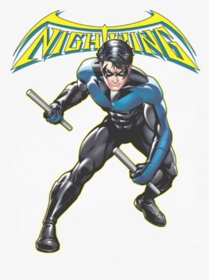 Batman Nightwing Men's Heather T-shirt - Batman