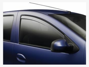 Renault Front Air Deflectors Blue - Deflecteur Air Porte Av