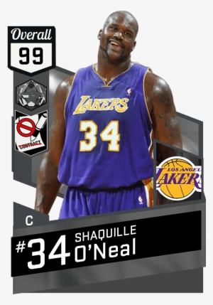 Shaquille O'neal - Nba 2k18 Legend Gold