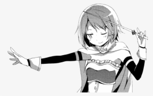 Sayaka Miki Manga Transparent From Puella Magi Madoka - Madoka Magica Rebellion Sayaka