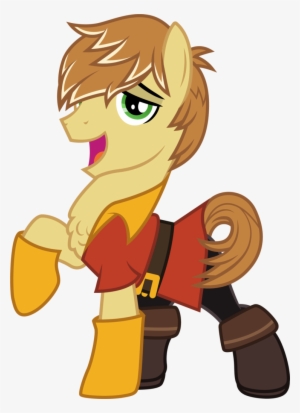 Cloudyglow, Beauty And The Beast, Chest Fluff, Clothes, - Pony