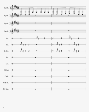 Blizzard Sheet Music Composed By Feeelings 2 Of 49 - Music