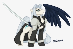 Dembai, Clothes, Final Fantasy, Ponified, Safe, Sephiroth, - Final Fantasy Sephiroth Mlp