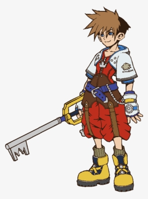 Wastland Sora - Kingdom Hearts Sora Concept Art