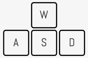 Wasd Keys Png - Wasd Keys - 452x304 PNG Download - PNGkit