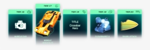 Rocket Pass Premium Tier16-20 Rewards - Supercar