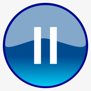 Clip Art Video Play Button - Pause Button